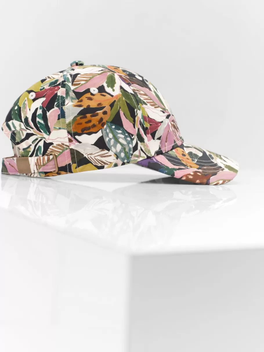 One Step Casquettes Et Bonnets^Alto - Casquette Kaki A Imprime Jungle Bigarre