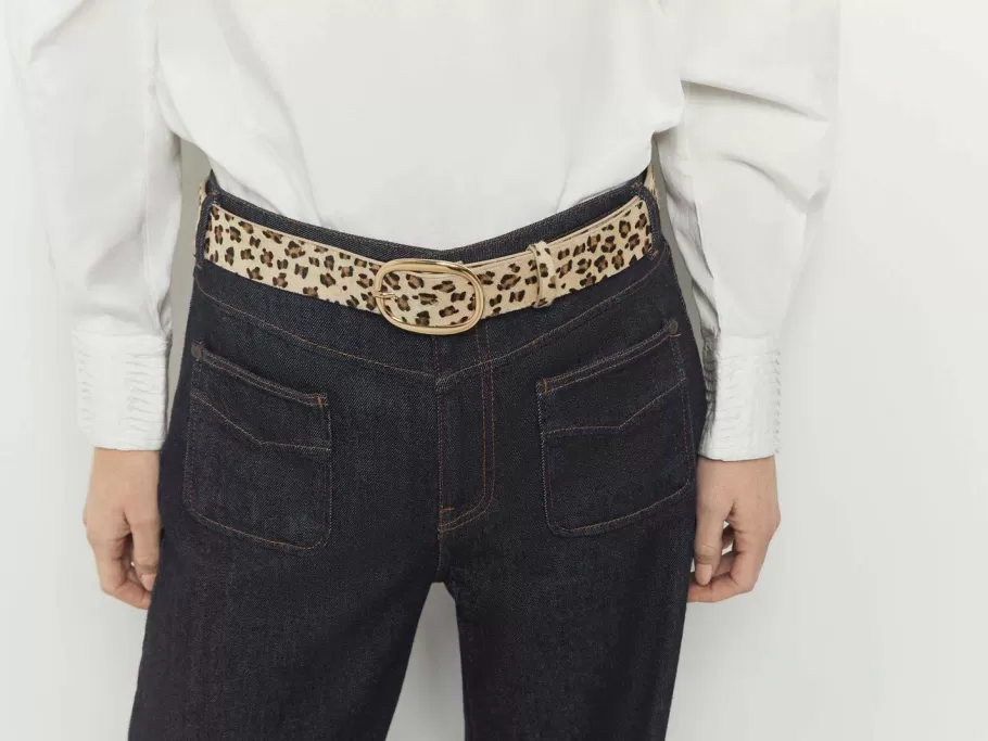 One Step Denims & Pantalons^Le Hailey - Jean Flare Brut