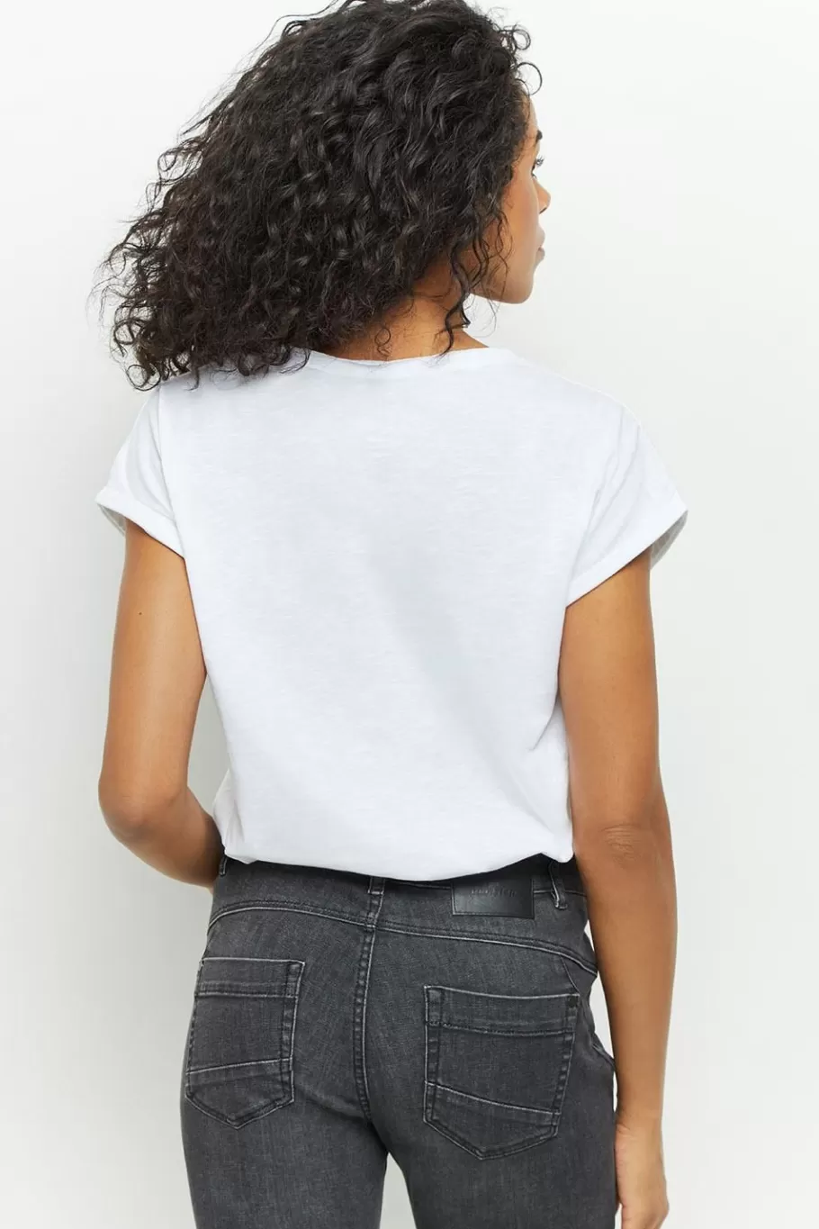 One Step Denims & Pantalons^Le Indi - Jean Slim Gris Chine 7/8Eme Effet Push Up