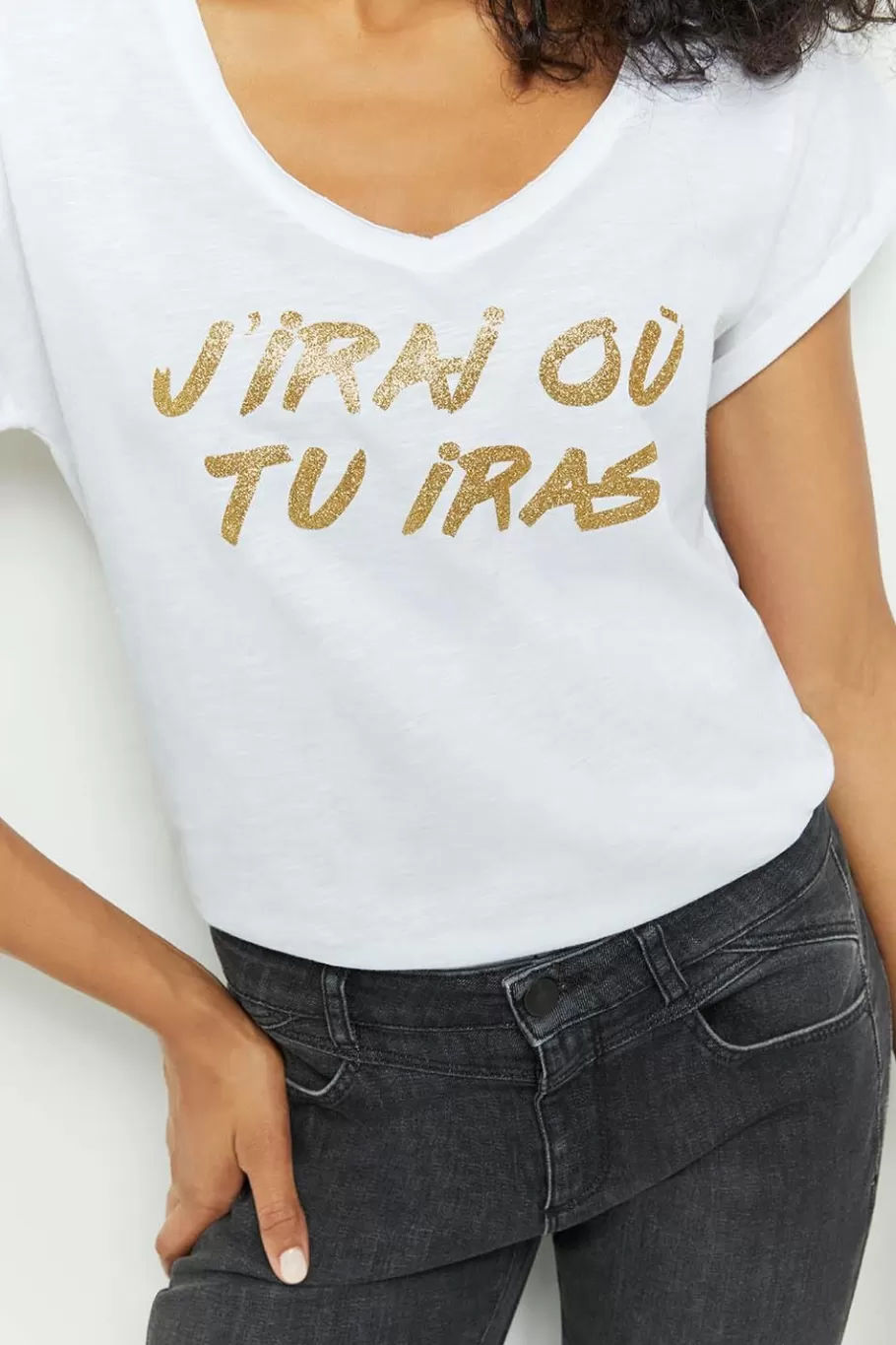 One Step Denims & Pantalons^Le Indi - Jean Slim Gris Chine 7/8Eme Effet Push Up