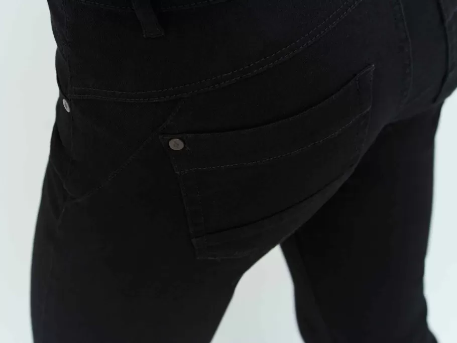 One Step Denims & Pantalons^Le Indi - Jean Slim Noir 7/8Eme Effet Push Up